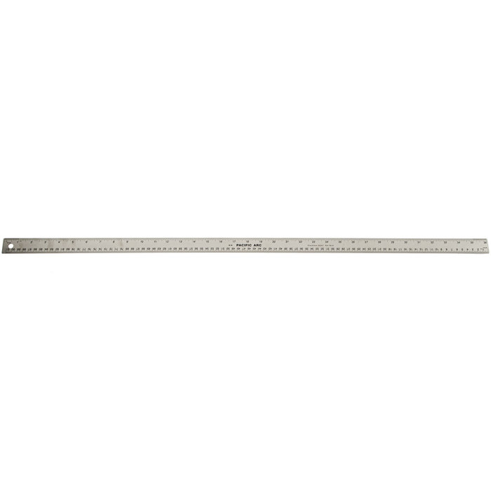 Pacific Arc Stainless Steel Ruler with Cork Back 36" Hobby Lobby